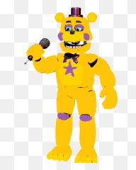 Rockstar Fredbear - Cartoon Emoji,Rock Star Emoji