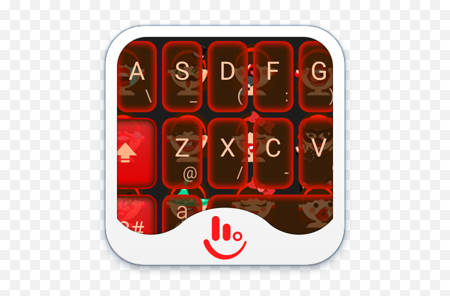 Sexy Emoji Keyboard Theme - Neo Hacker Typer 2,Brown Square Emoji