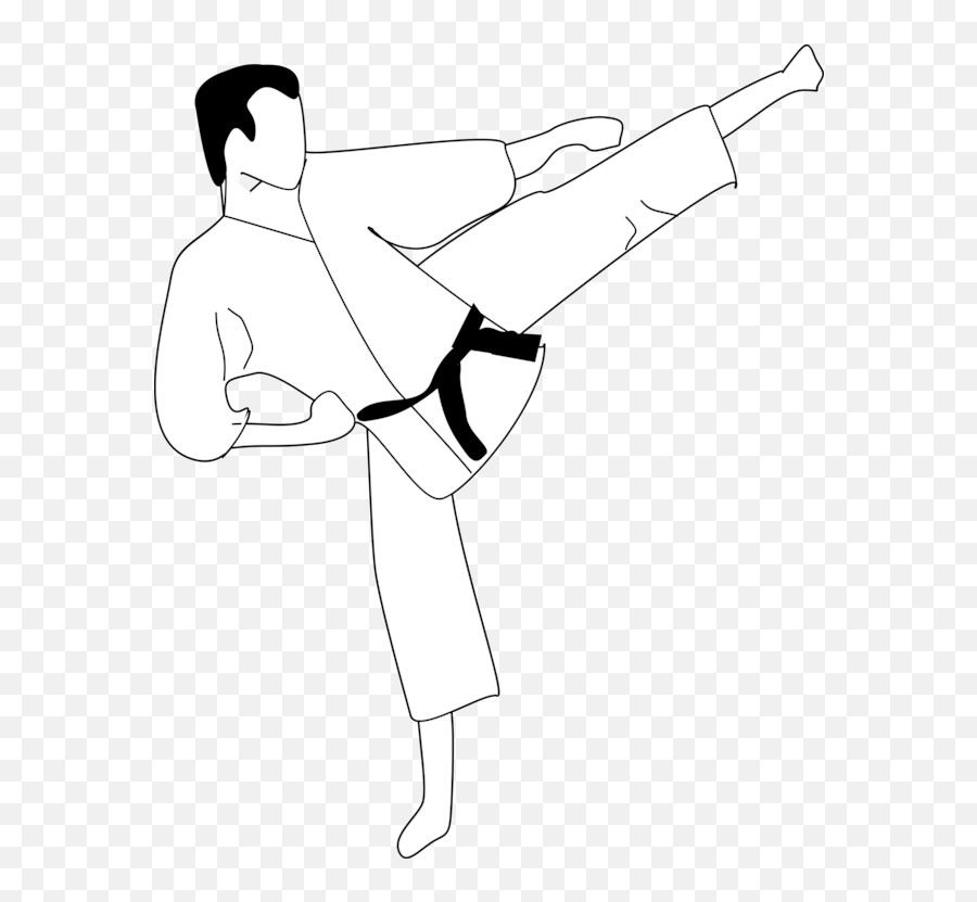 Robes Drawing Martial Arts Transparent - Martial Arts Clipart Emoji,Martial Arts Emoji