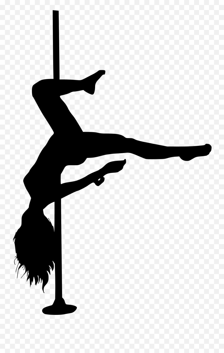 Pole Dance Png - Pole Dance Silhouette Png Emoji,Pole Dancer Emoji