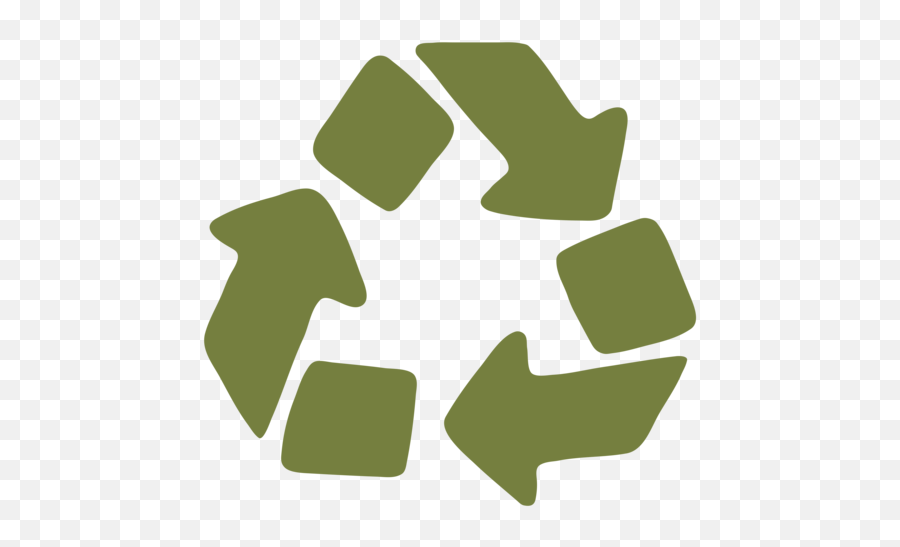 Recycling Symbol Emoji - Transparent Recycle Logo Vector,Universal Emojis