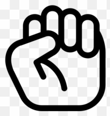 Clenched Fist Icon - Emoji