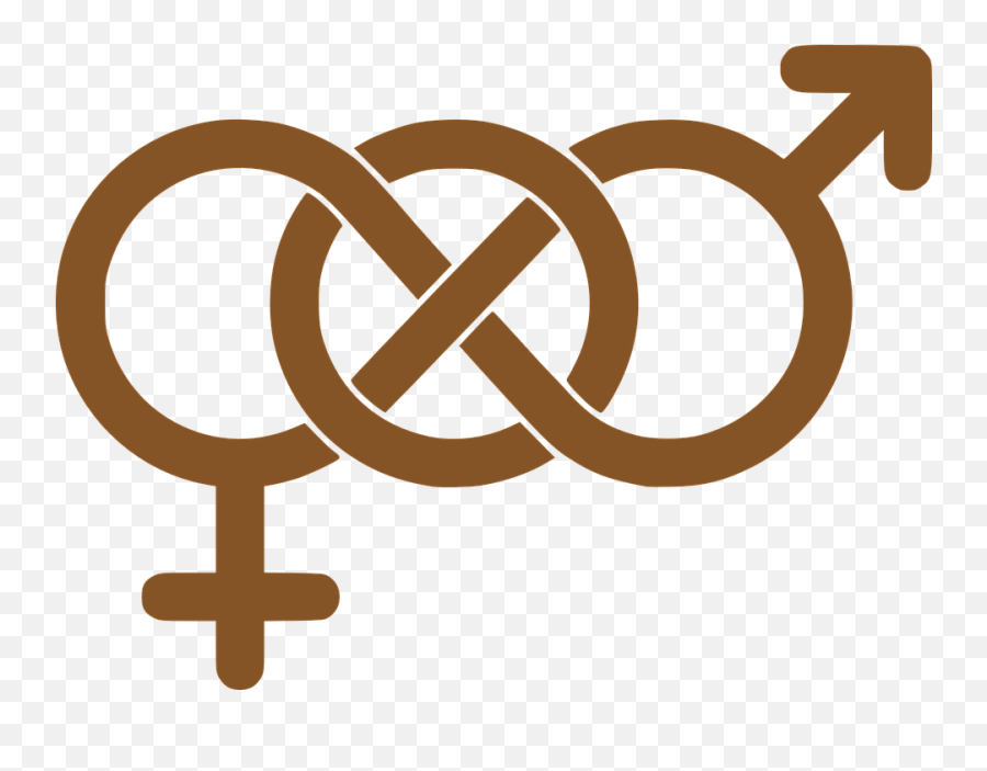 Free Intertwined Celtic Images - Male And Female Symbol Intertwined Emoji,Symbols For Emotions