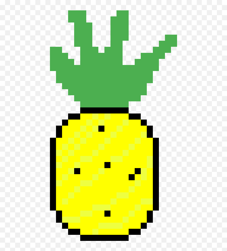 Pixilart - Puppet Pixel Art Emoji,Pineapple Emoticon