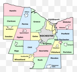 Monroe County - Ny Map Emoji