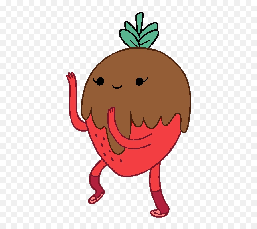 Chocoberry - Chocolate Covered Strawberry Cartoon Emoji,Candy Face Lemon Pig Emoji