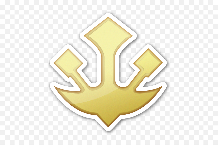 Trident Emblem - Trident Emoji,Trident Emoji