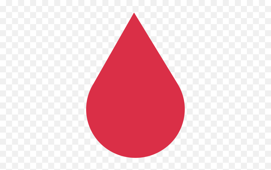 Drop Of Blood Emoji - Blood Drop Clipart Transparent,Tear Drop Emoji