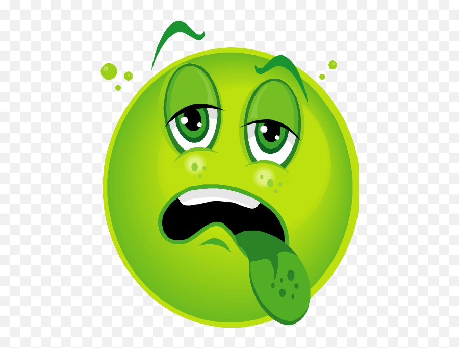 Yuk Emoji Yuck - Sick Face Clipart,Throw Up Emoji