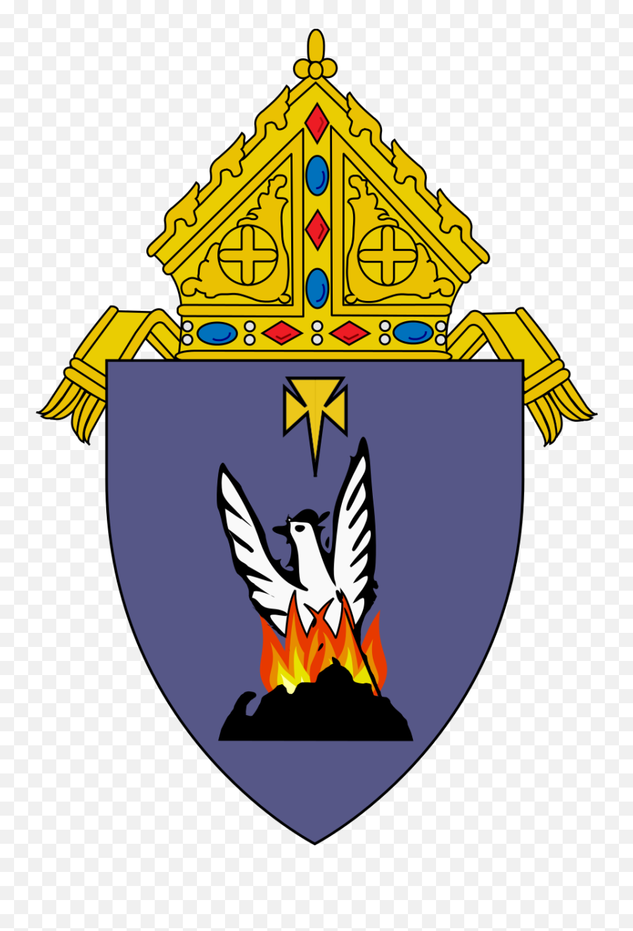Coa Romn Catholic Diocese Of - Archdiocese Of Newark Crest Emoji,Las Vegas Sign Emoji