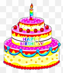 Birthday Greetings - Cake Emoji