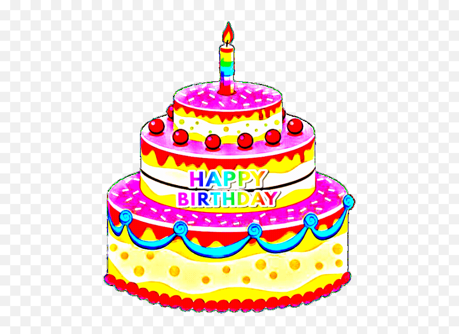 Birthday Greetings - Birthday Cake Emoji,Cake Emoticons