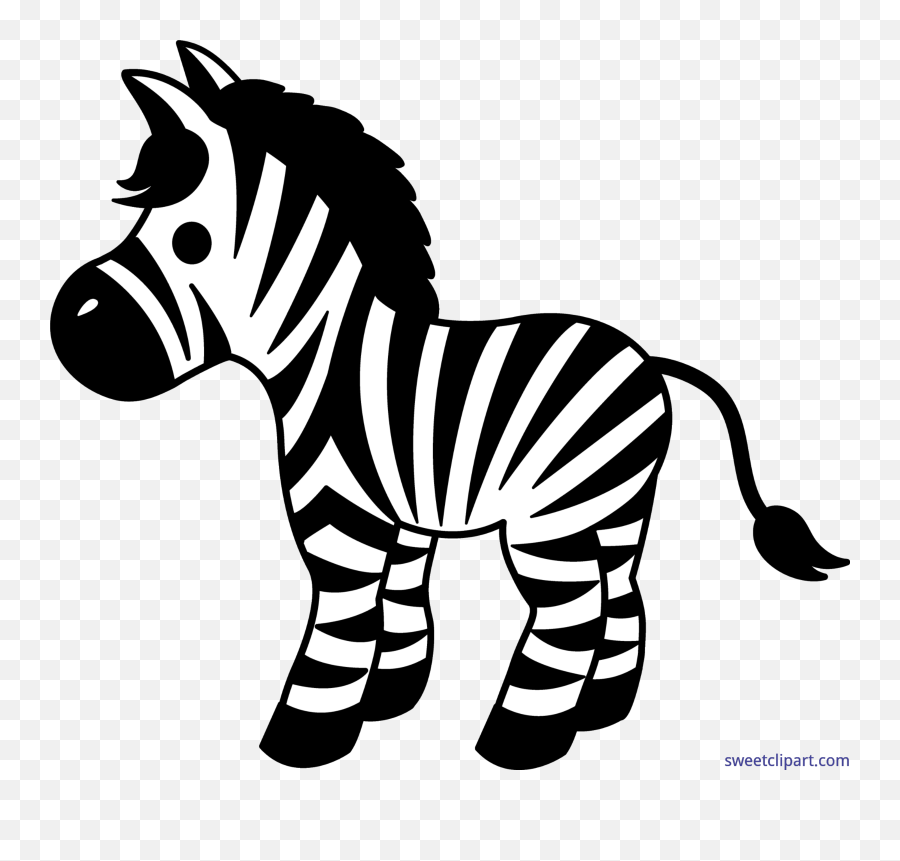 Zebra Clipart Transparent - Zebra Clipart Emoji,Zebra Emoji