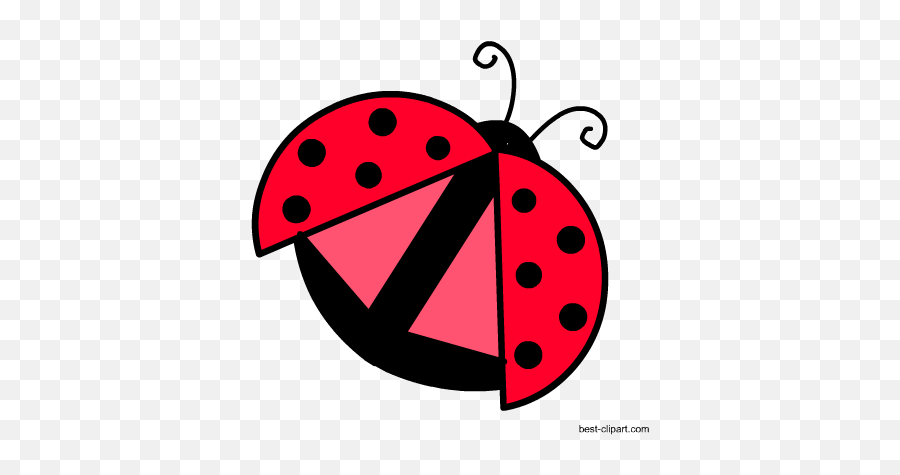 Free Ladybug Or Ladybird Clip Ar - Butterfly Photo Booth Prop Emoji,Ladybug Emoji