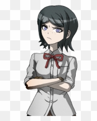 Art Danganronpa If Comic In Progress - Cartoon Emoji,Unimpressed Emoji
