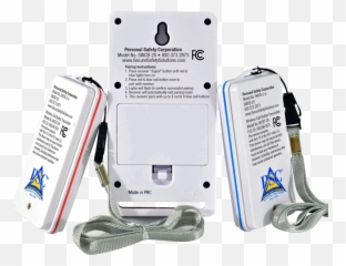 Wireless Two Call Button Caregiver Alert System Secure Safety Solutions - Mobile Phone Emoji