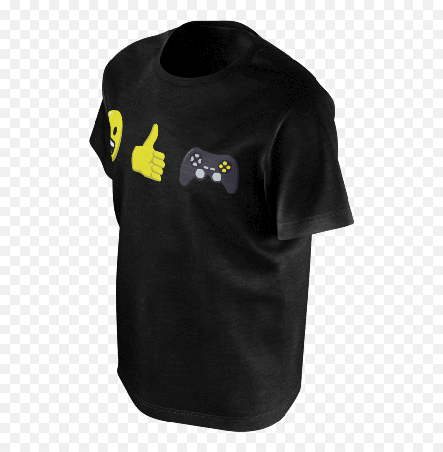 Emojithumbsgaming T - Shirt Kids Black Active Shirt Emoji,Emoji Tshirts