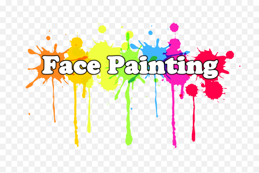 Face Painting Sign - Transparent Face Painting Png Emoji,Emoji Face Painting