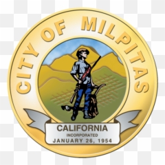 Seal Of Milpitas California - City Of Milpitas Logo Emoji,California Emoji