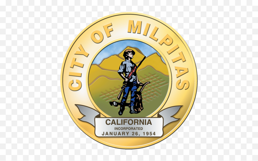 Seal Of Milpitas California - City Of Milpitas Logo Emoji,California Emoji