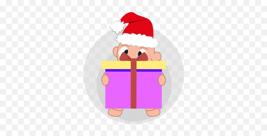 Baby Emoji Mery Christmas - Cartoon,Hawaiian Emoji App