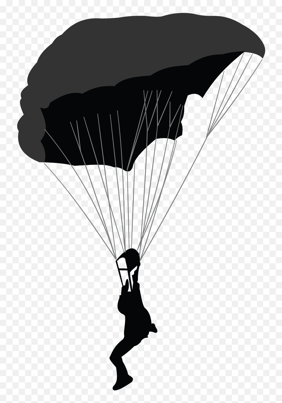 Parachute Clipart Png - Cartoon Paragliding Emoji,Skydive Emoji