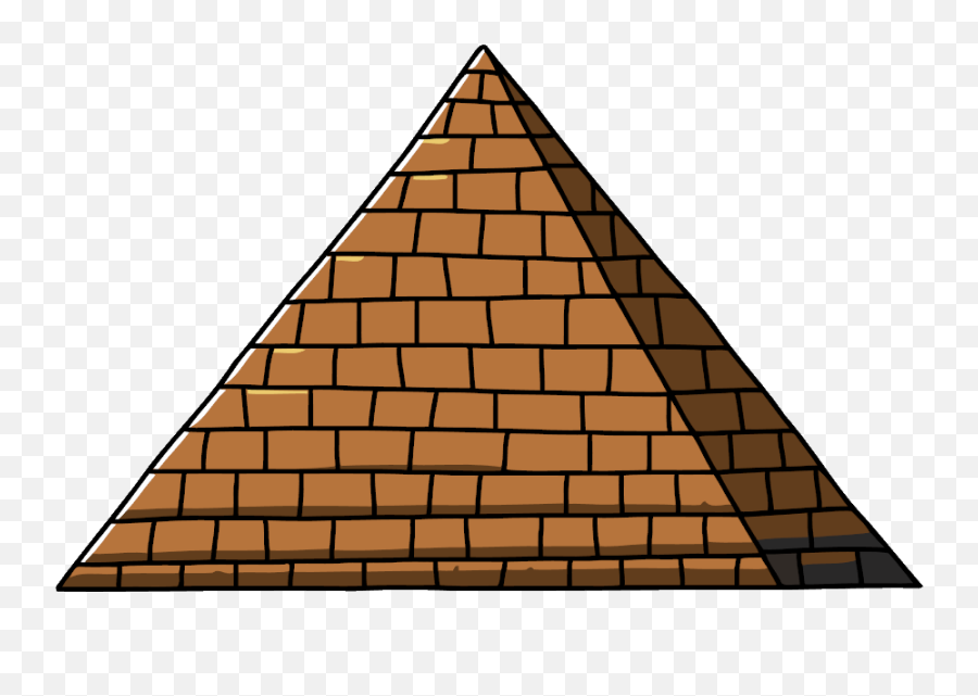 Triangular Clipart Pyramid Triangular - Pyramid Png Clipart Emoji,Pyramid Emoji