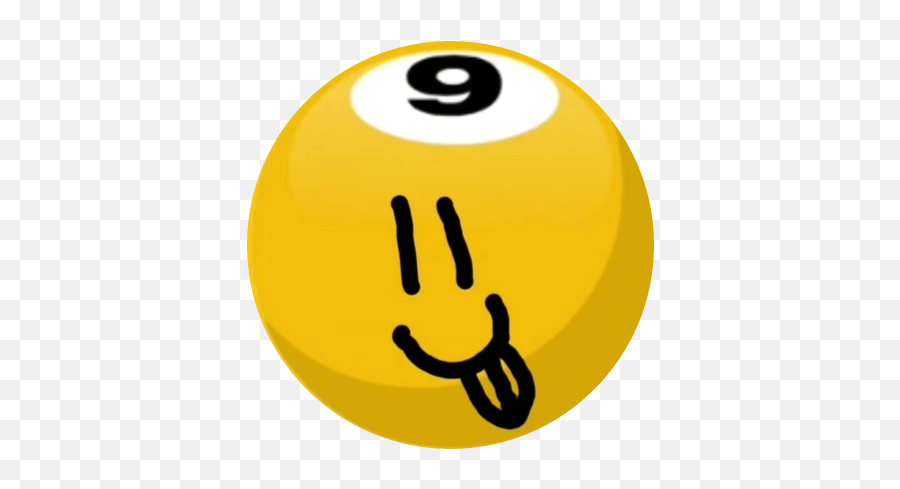 9 Ball - Happy Emoji,8 Ball Emoji