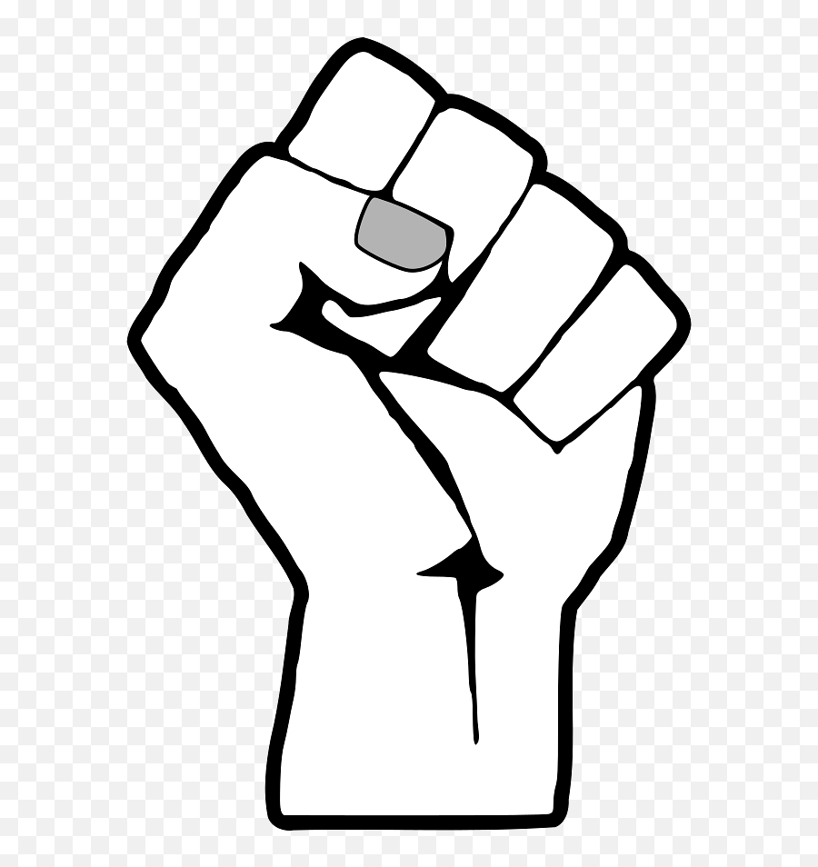 Female Power Fist Transparent Png - Black Lives Matter Animation Emoji,Black Power Fist Emoji