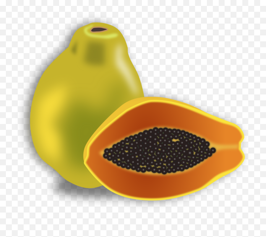 Fruit Clipart Papaya Fruit Papaya Gambar Buah Animasi Pepaya Emoji Papaya Emoji Free Transparent Emoji Emojipng Com