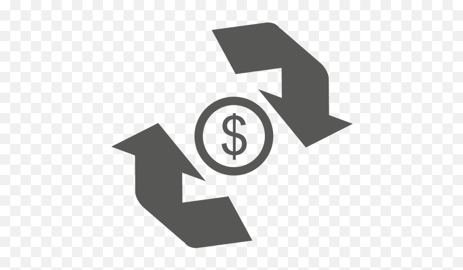 Recycling Dollar Coin Icon - Transparent Png U0026 Svg Vector File Dot Emoji,Recycling Emoji