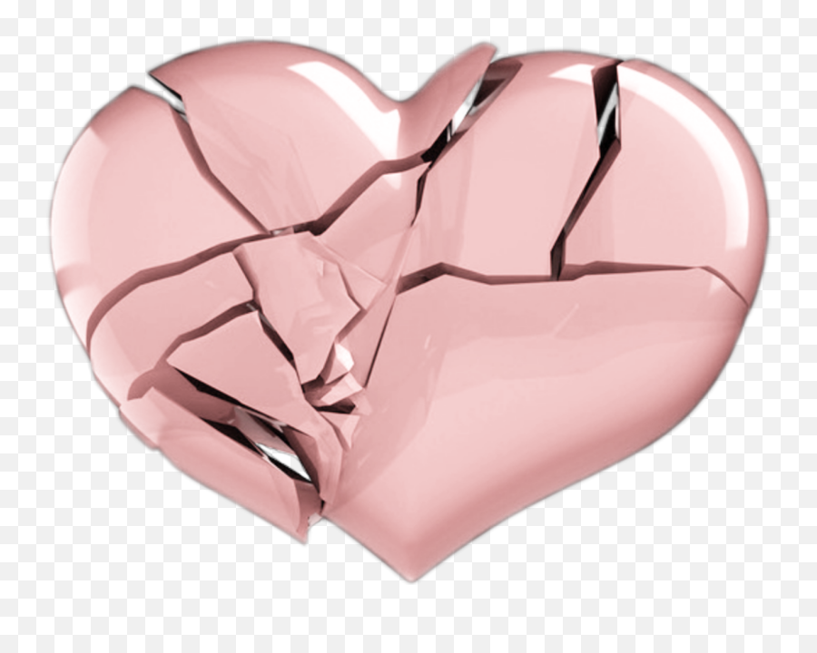 Broken Roto Destrozado Heart Sticker By Ana Abece - Girly Emoji,Devastated Emoji
