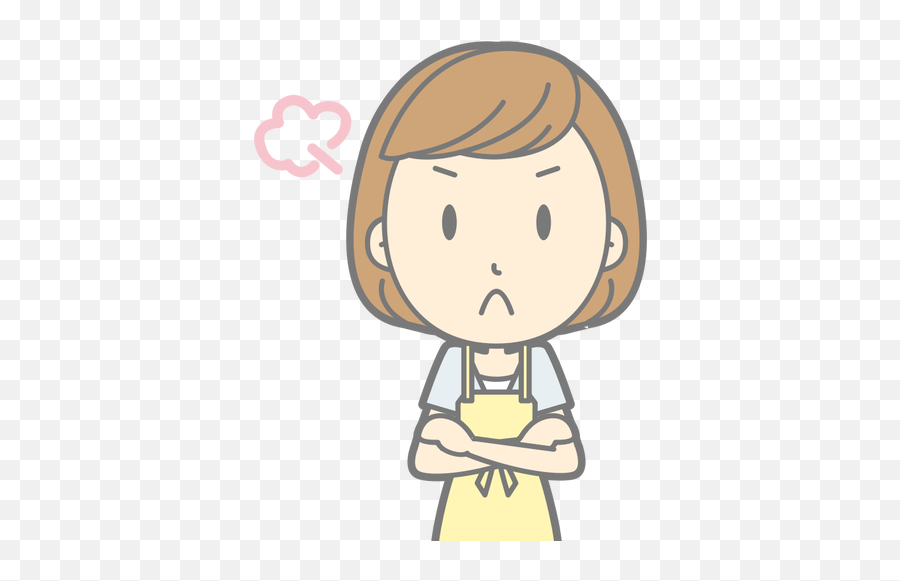 Thinking Girl - Mom Clipart Emoji,Race Flag Emoji