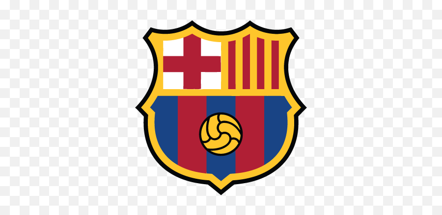 Barcelona Barcellona Fcb Newlogo - Barcelona New Logo Vector Emoji,Barcelona Flag Emoji