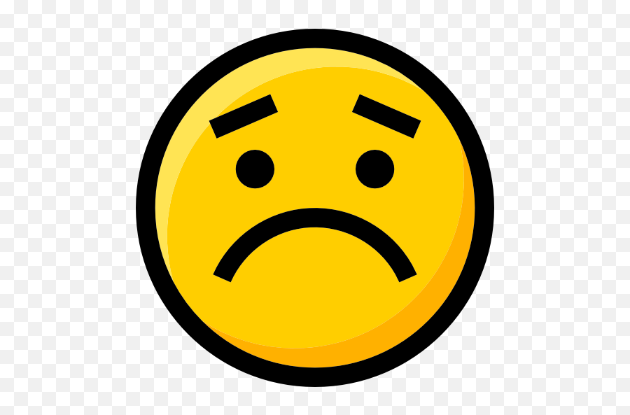 Emoticons Emoji Ideogram Interface - Sad Face Icon,Happy Sad Emoji