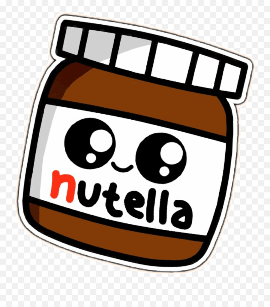Picsart Stickers - Kawaii Nutella Emoji,Nutella Emoji
