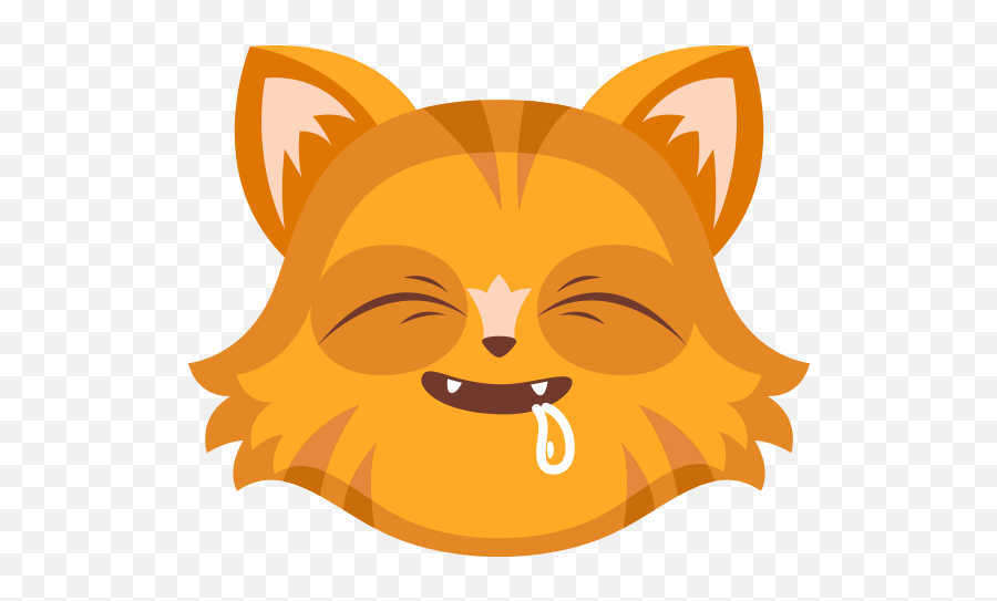 Kitten Emoji - Cartoon,Meow Emoji