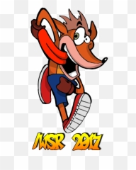 N - Cartoon Emoji,Crash Bandicoot Emoji