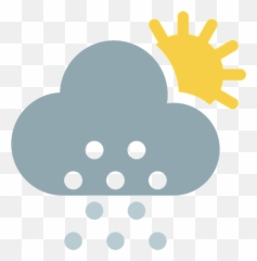 Cloud Partly Cloudy Sun - Emoji