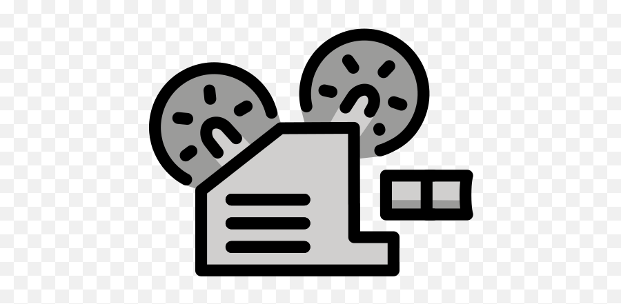 Film Projector - Clip Art Emoji,Film Emoji