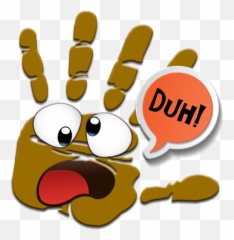 Talk To The Hand Stickers - Stop Discrimination On Leprosy Emoji