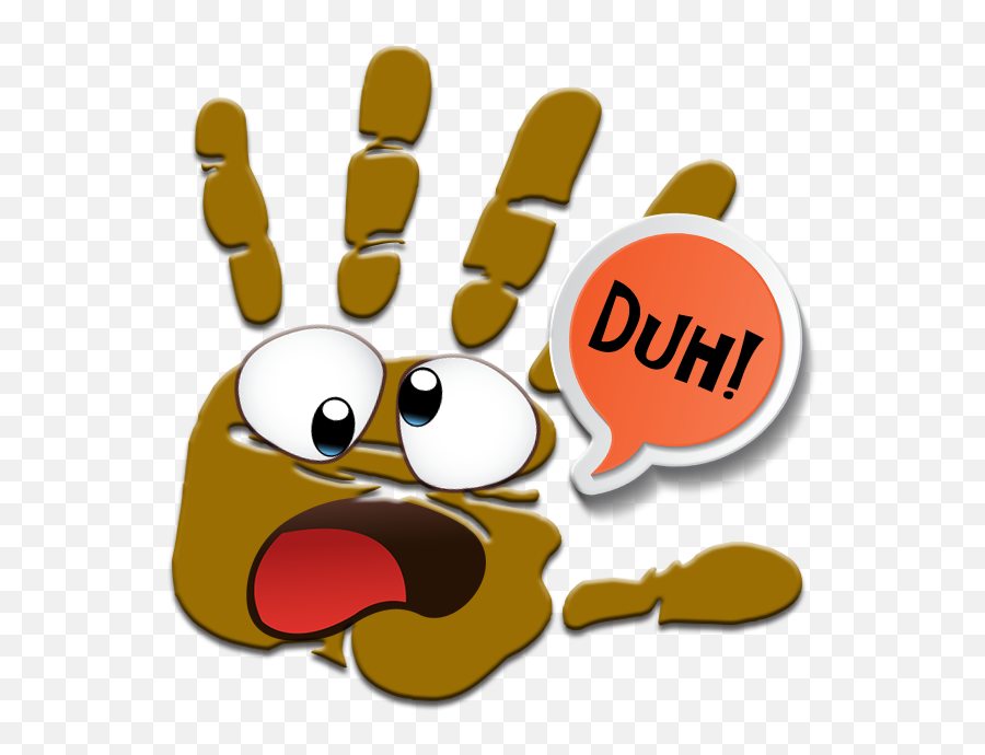 Talk To The Hand Stickers - Stop Discrimination On Leprosy Emoji,Duh Emoji