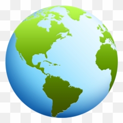 World Globe Free Download Clip Art - Planeta Tierra Dibujo Emoji,Emoji Globe