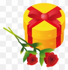 Gift Rose Icon - Vector Emoji,Emoji Roses