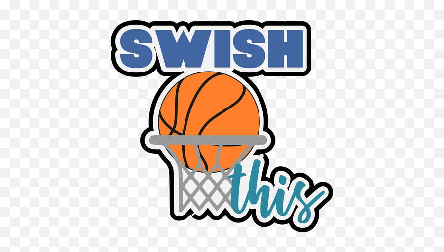 Miscellaneous Svg Files For Sure Cuts A - Shoot Basketball Emoji,Swish Emoji