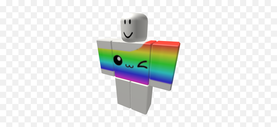 Rainbow Girl - Ropa De Roblox Gratis Emoji,Where Is The Rainbow Emoji On Iphone