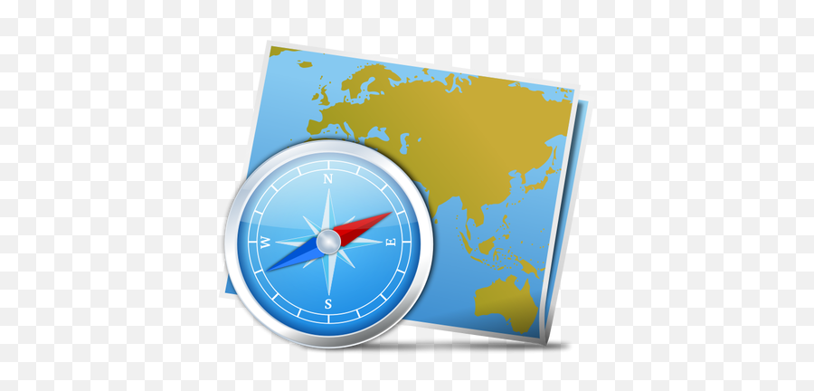 Map And Compass Vector Image - Map And Compass Free Clipart Emoji,Suriname Flag Emoji
