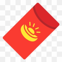 Red Envelope Emoji - Hongbao Emoji,Red B Emoji