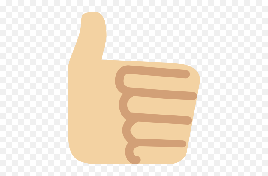 Medium - Thumbs Up Twitter Emoji,Thumbsup Emoji