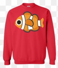 Nemo Fish Emoji Sweatshirt - Sweater